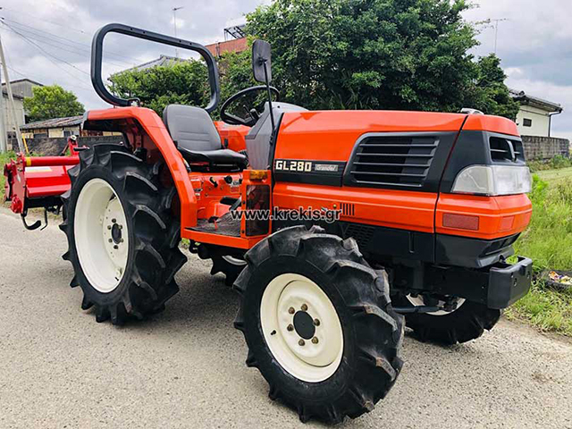 Τρακτέρ με φρέζα KUBOTA GL 280