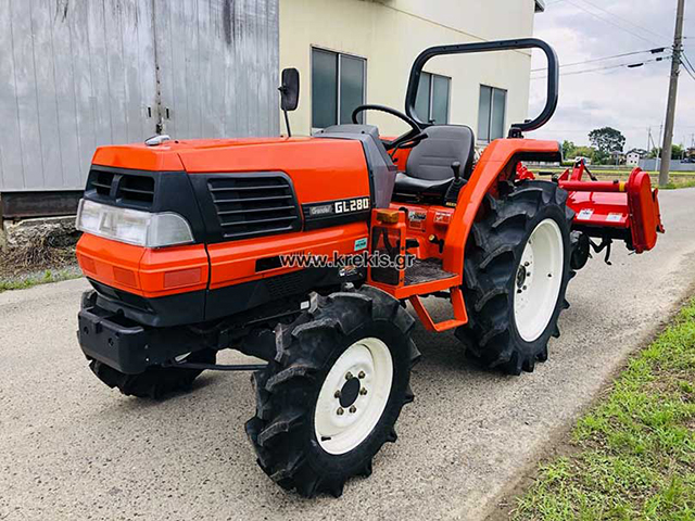 Τρακτέρ με φρέζα KUBOTA GL 280
