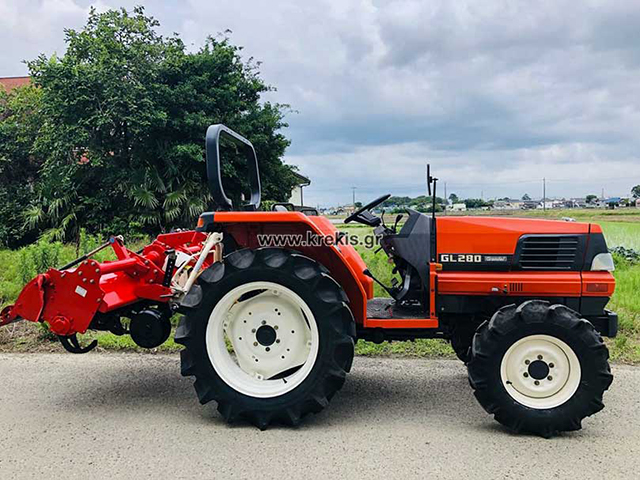Τρακτέρ με φρέζα KUBOTA GL 280