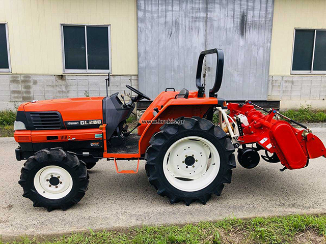 Τρακτέρ με φρέζα KUBOTA GL 280