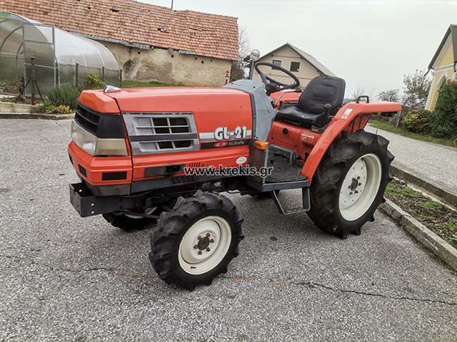 Τρακτέρ με φρέζα KUBOTA GL 21