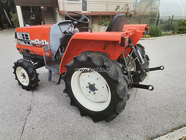 Τρακτέρ με υδραυλικό τιμόνι Ρεβέρσα KUBOTA GL 21