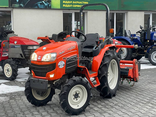 Τρακτέρ με φρέζα KUBOTA KB225