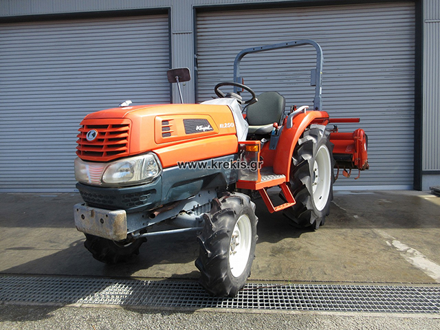 Τρακτέρ με φρέζα KUBOTA KL250 Υδραυλικό τιμόνι & Ρεβέρσα