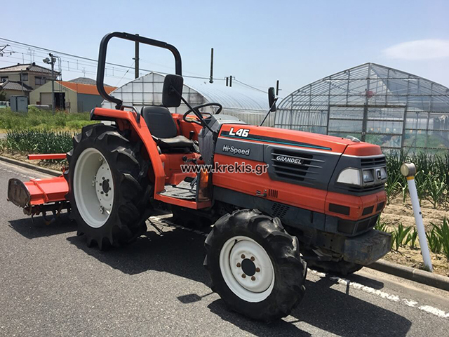 Τρακτέρ με φρέζα KUBOTA L46