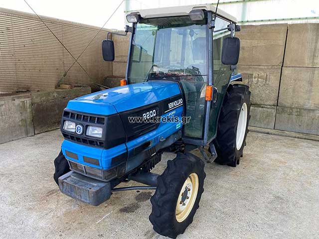 Τρακτέρ με φρέζα New Holland 2200 - Kubota GL 337