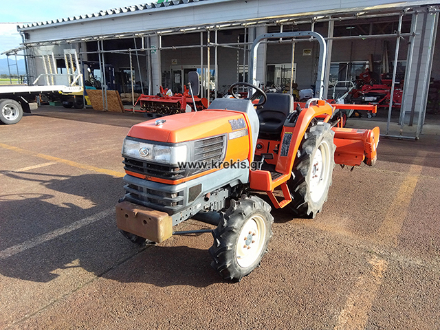 Τρακτέρ με φρέζα KUBOTA T240