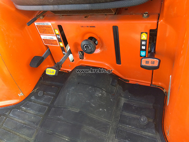 Τρακτέρ με φρέζα KUBOTA T240