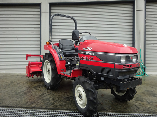 Τρακτέρ με φρέζα Mitsubishi MT170D