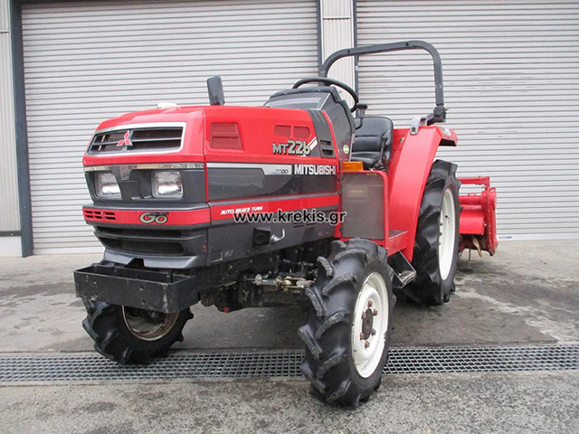 Τρακτέρ με φρέζα Mitsubishi MT226