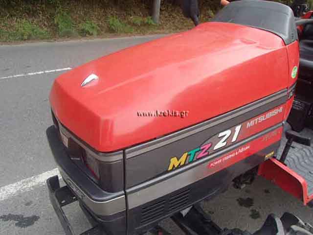 Τρακτέρ με φρέζα Mitsubishi MTZ 21