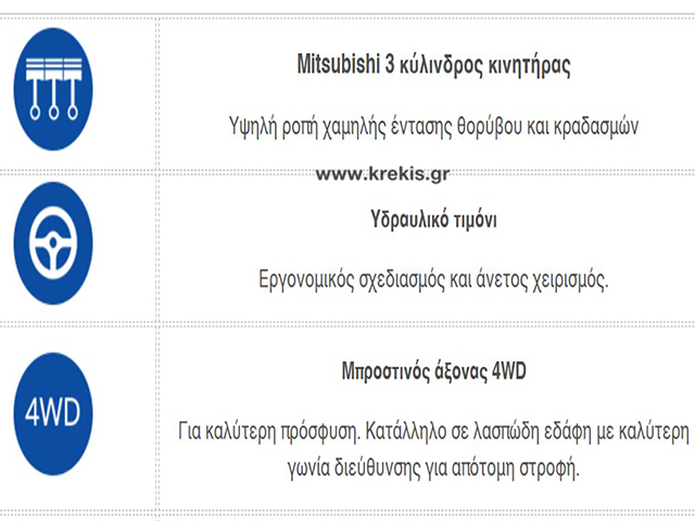 SOLIS S26+ με υδραυλικό τιμόνι - Synchro Shuttle