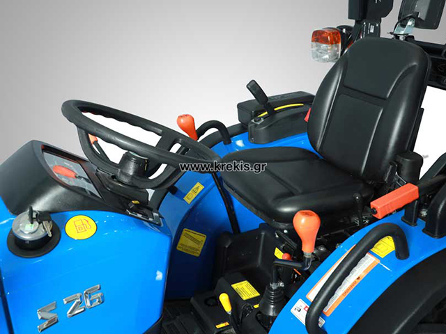 SOLIS S26+ με υδραυλικό τιμόνι - Synchro Shuttle